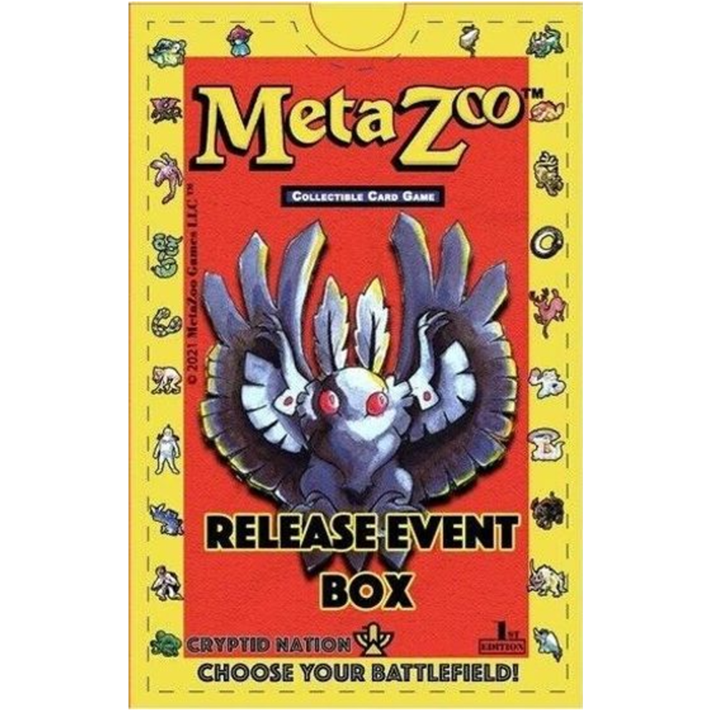MetaZoo Cryptid Nation 1st Edition Sealed Release Event Box Deck 