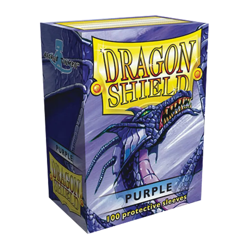 100 Sleeves Dragon Shield : Purple (10)