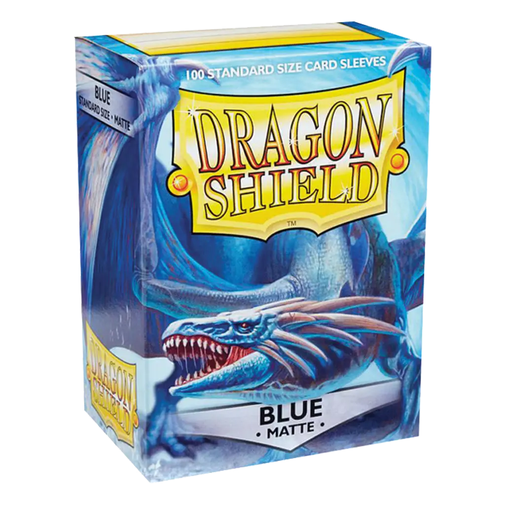 100 Sleeves Dragon Shield Matte: Blue