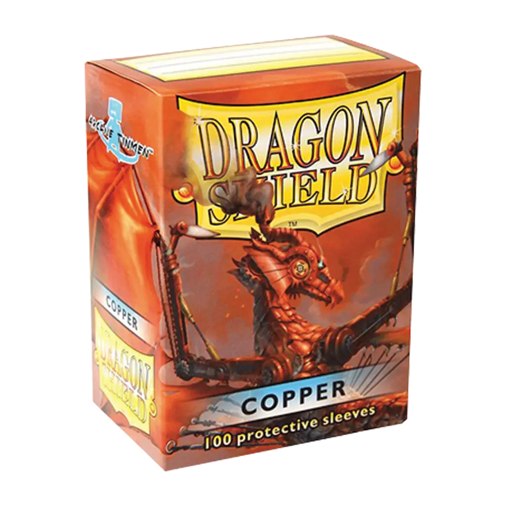 100 Sleeves Dragon Shield : Copper (10)