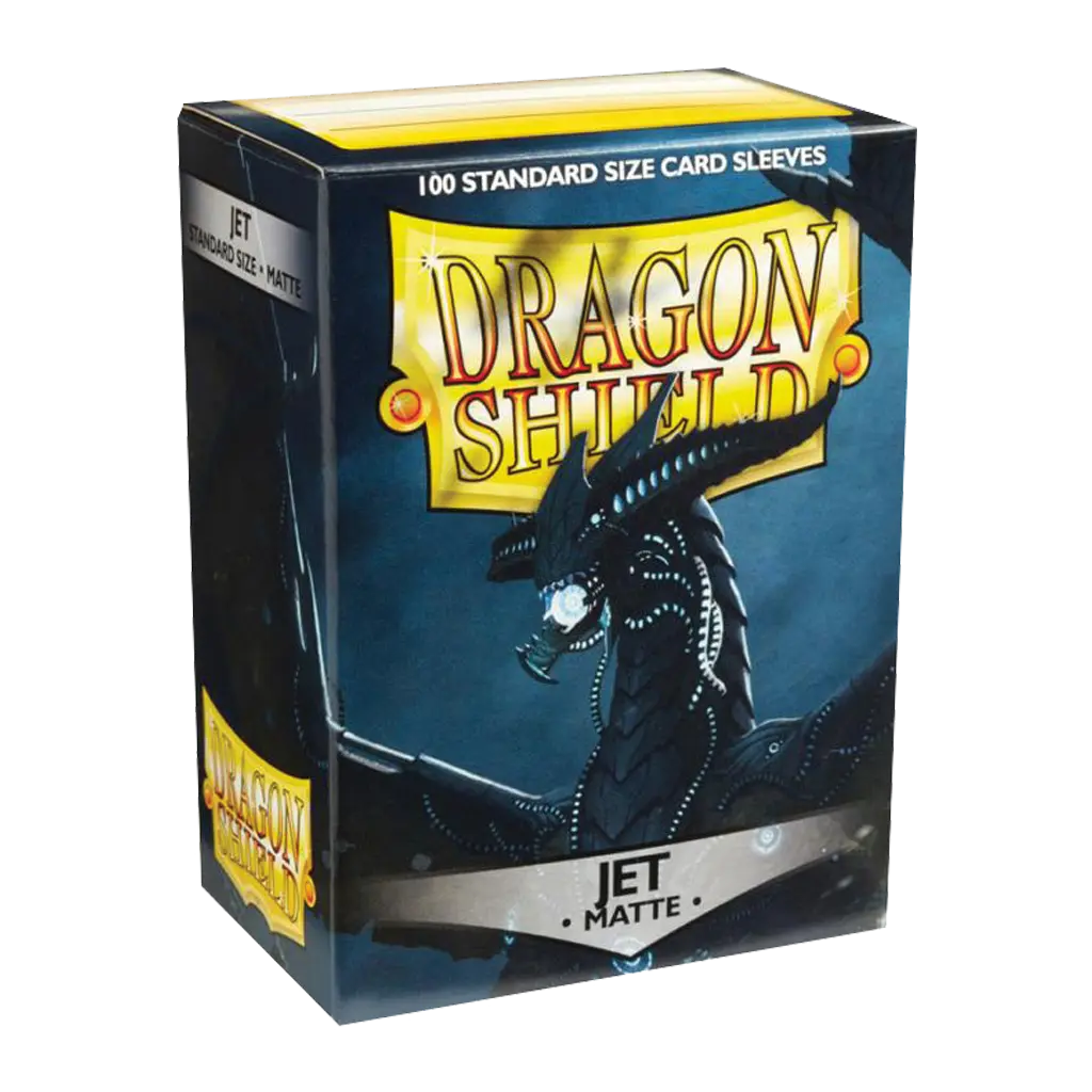 100 Sleeves Dragon Shield Matte: Jet