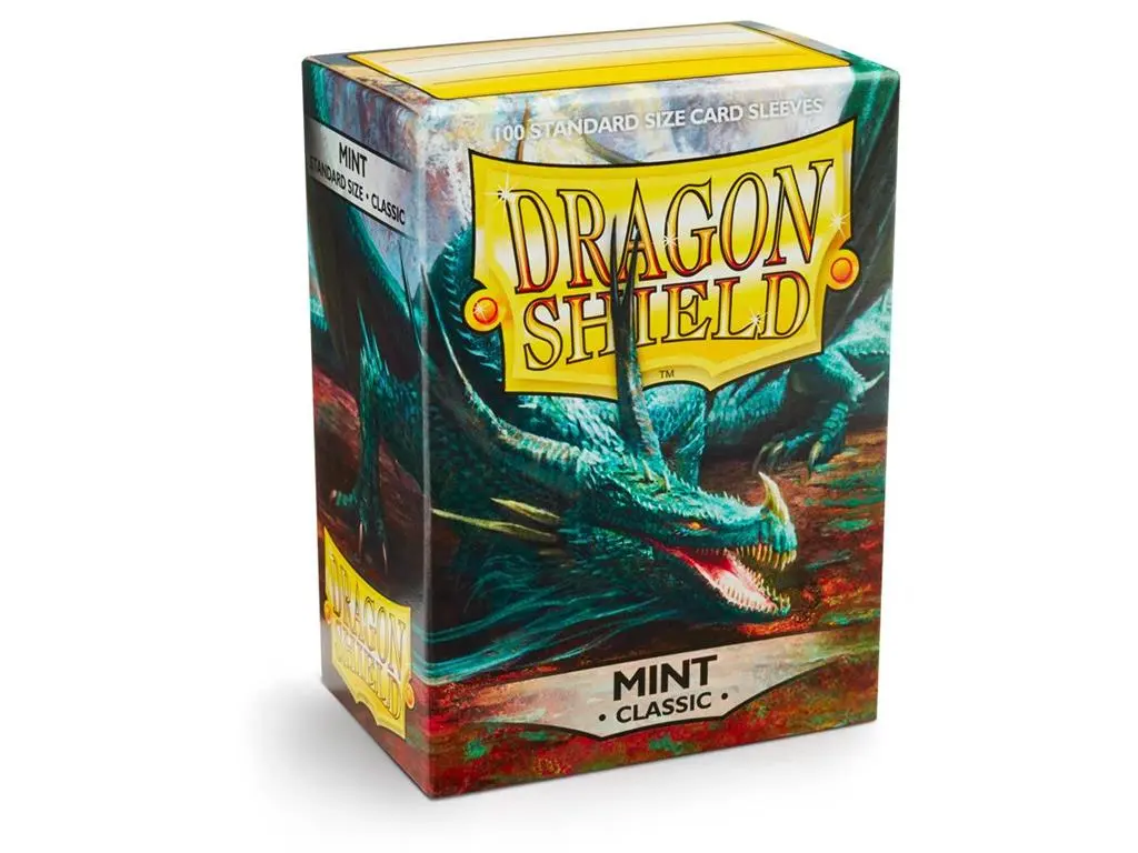 100 Sleeves Dragon Shield : Mint (10)