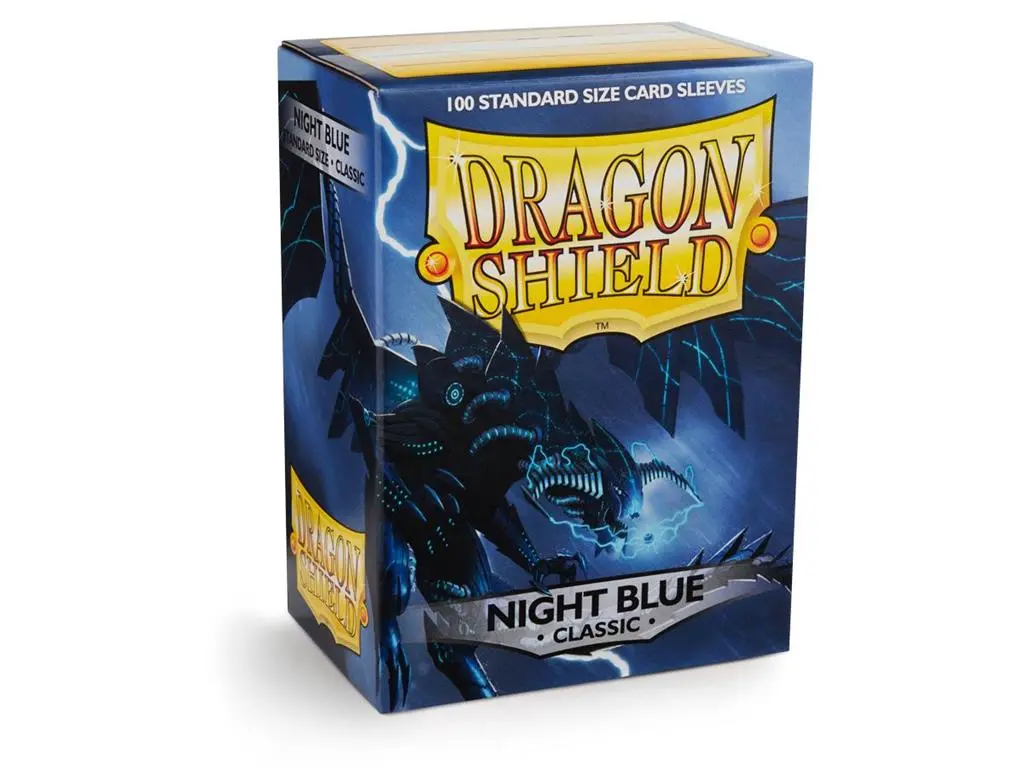 100 Sleeves Dragon Shield : Night Blue (10)