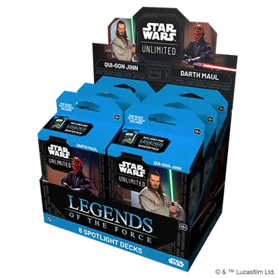 SW Unlimited: Legends of the Force 1P Deck EN (2)