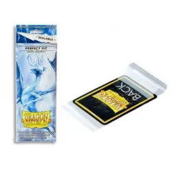 100 Sleeves Dragon Shield : Perfect Fit Clear Sealable
