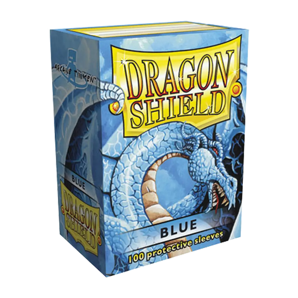 100 Sleeves Dragon Shield : Blue (10)