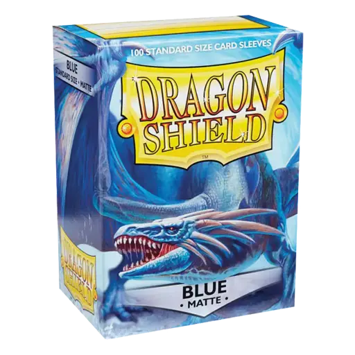 [AT-11003] 100 Sleeves Dragon Shield Matte: Blue