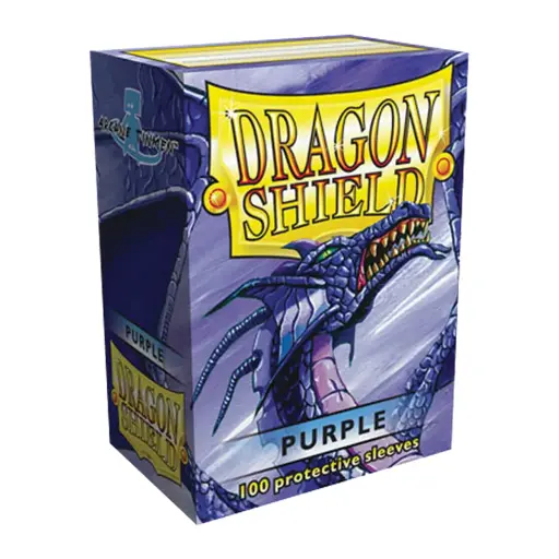 [AT-10009] 100 Sleeves Dragon Shield : Purple (10)